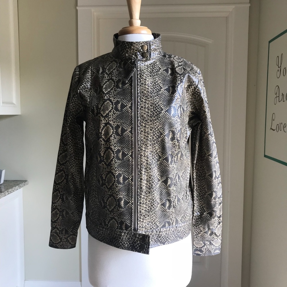 Beautiful “REPTILE” skin jacket.
